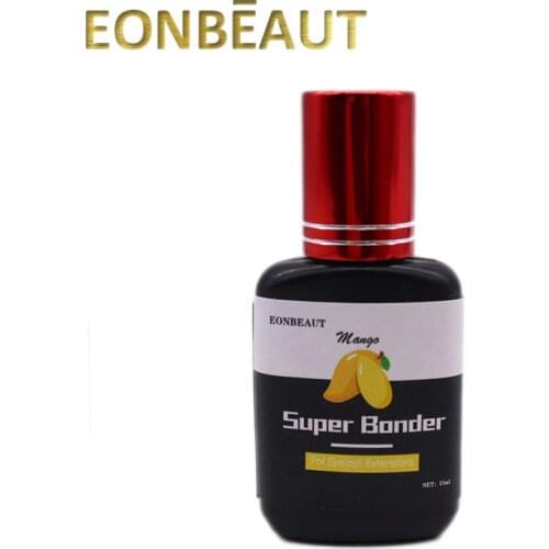 1Bottle EONBEAUT Eyelash Extension Glue Tools Super Bonder Mango Scent Lash Liquid For Lashes Eyelash Professional Makeup Salon