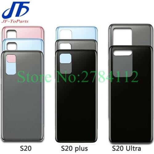 10Pcs Back Glass Replacement For Samsung Galaxy S20 Plus Ultra 5G G980 G985 G988 Battery Cover Rear Door Housing Case