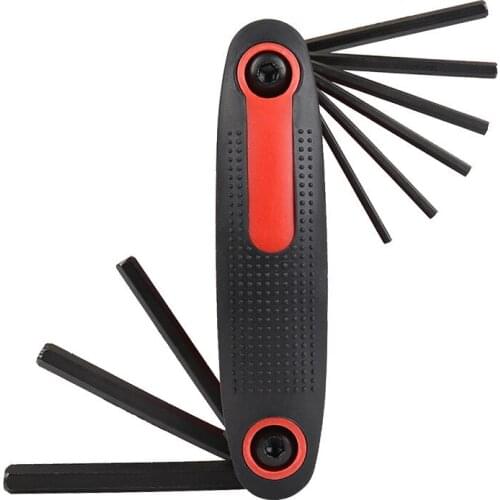 9 in 1 Portable Mini Bike Multi Repair Cycling Tools Kits Sets Moutain Road Cycle Hex Spoke Screwdriver Tool Wrench Bicycle Tool