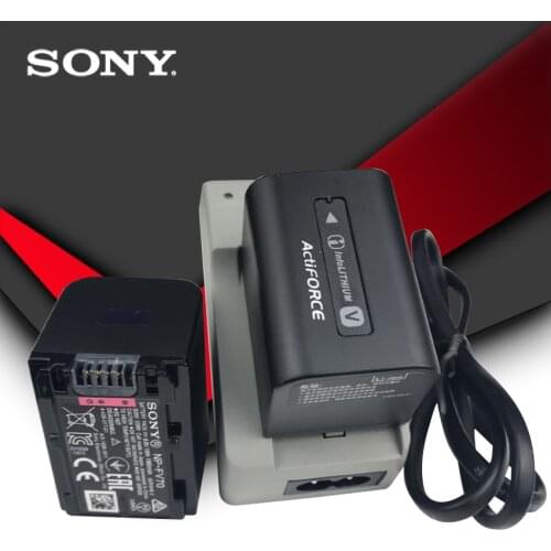 2pc/lot Sony Original NP-FV70 NP FV70 Camera Battery For Sony HDR-CX230 HDR-CX150E HDR-CX170 CX300