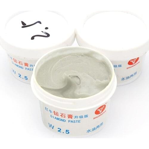 60g Diamond Grinding Paste Water Oil Dual-used For Jade Emerald Mirror Surface Agate Metal Mould Stainless Steel Polishing Tool