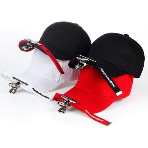 2020 New girl long back strap alphabet snapback hat g dragon fashion solid color baseball hat man hip hop hat wholesale