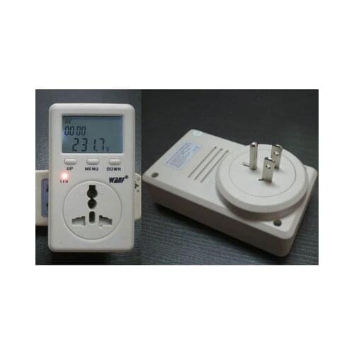 Digital Electricity Energy Meter Tester Monitor indicator Voltag Power Balance Energy saver Meter WF-D02A Taiwan plug