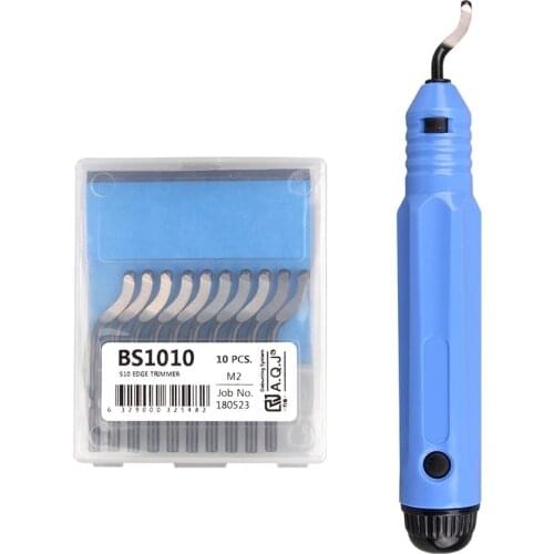 3D Printer Parts trimming knife scraper Tools Fixed Handle Plastic Pocket Blades Trimming Deburring Head Cutter Filament BS1010