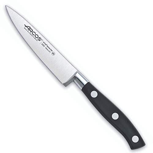 Riviera 230200 bows-mondator knife, 100mm, black, stainless steel