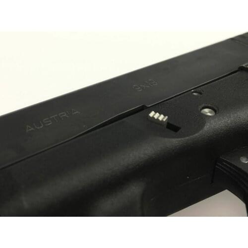 Magorui Extended Stainless Steel Silvery Glock Slide Lock Lever For ALL Glock Models