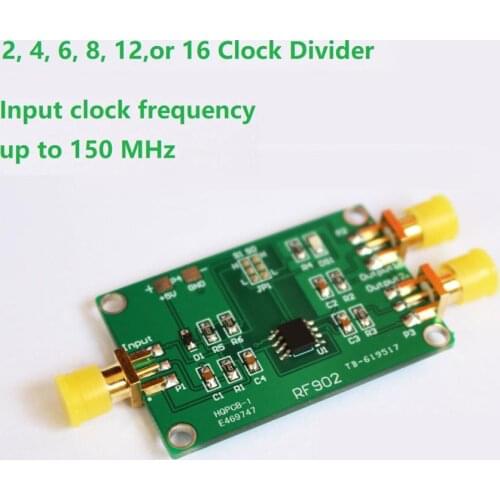 Clock Divider Module Frequency Divider Module 2/4/6/8/12/16 Clock Divider up to 150 MHz