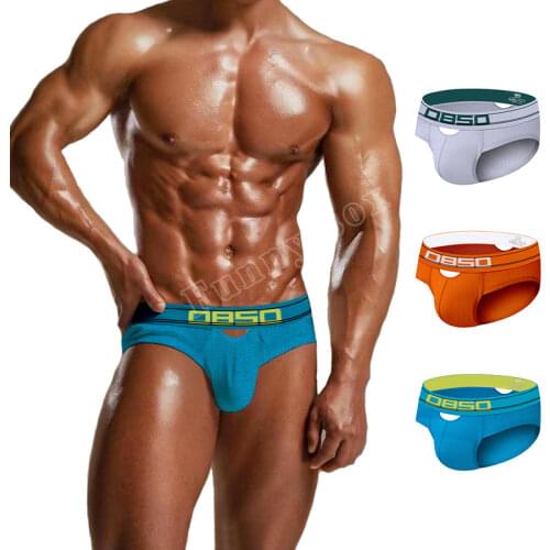 0850 Breathable Comfortable Males Underpants Slip Hombre Cueca Hollow Hole Sexy Cotton Man Underwear Gay Panties Penis Pouch