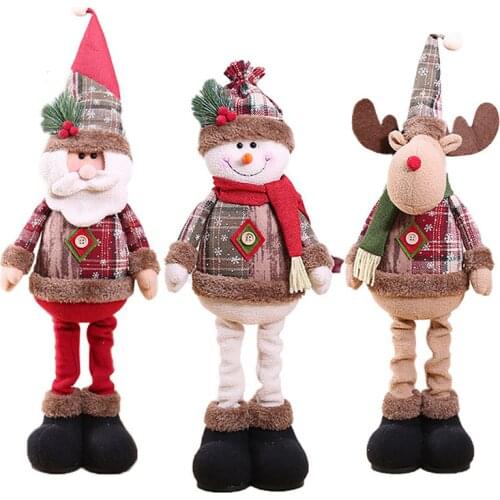 Merry Christmas Decorations For Home Pendants Gift Xmas Noel Happy New Year Christmas Tree Ornaments Hanging Doll Craft