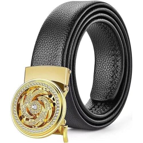 [Clearance Activities In The Store] 2021 New Belt Automatic Buckle Belt Fashion Korean Trend Casual Middle-Aged Youth Trousers