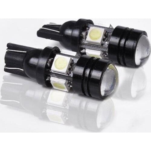 T10 W5w 194 5050 + High Power 1.5W 4 + 1smd Width Lamp Instrument Lamp License Plate Lamp LED Car Accessories