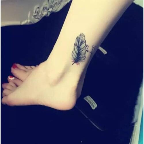Waterproof Temporary Tattoo Sticker mandala henna bird feather body art tatto flash tatoo fake tattoos for girl women men