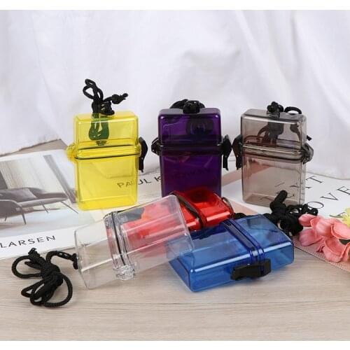 1PC Outdoor Waterproof Pockets Key Money Storage Box Case Holder Plastic Case