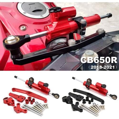 CNC Motorcycle Accessories Stabilizer Steering Damper Mounting Bracket Support Kit For Honda CB650R CB 650R 2018 2019 2020 2021