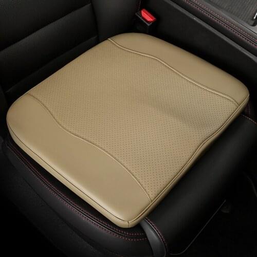 Memory Foam Wedge Car Seat Chair Lumbar Support Cushion Back Pain Height Booster For Office Pain Relief Elastic