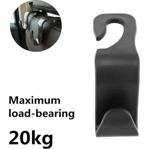 Car Seat Back Hooks Car Hanger Storage Headrest Car Bag Hook Coat Luggage Carrier Shopping Bag Holder Car Accessories Organizer