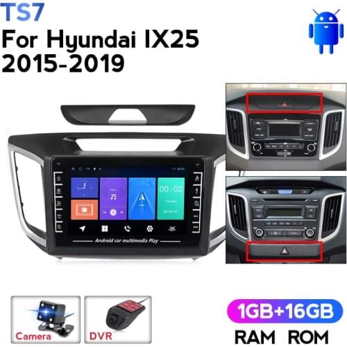 1280X720 IPS AHD HD Android Car Radio Multimedia Navigation For Hyundai Creta IX25 2015 2016 2017 2018 2019 2DIN NO DVD