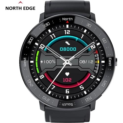 NORTH EDGE Mens Smart Digital Watch Sport Fitness Men Watches Bluetooth For Android IOS Reloj Relogios Masculino Montre Horloge