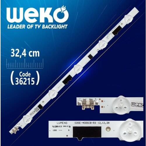 D2GE-400SCB-R3 - 2013 SVS40F R 5 REV1.9 - RİGHT - (BL) - 32.4 CM 5 LED WEKO COPPER BOTTOM