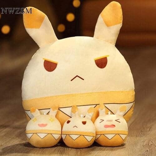 Genshin Impact Plush toy bomb rabbit doll cute rabbit birthday gift rabbit throw pillow