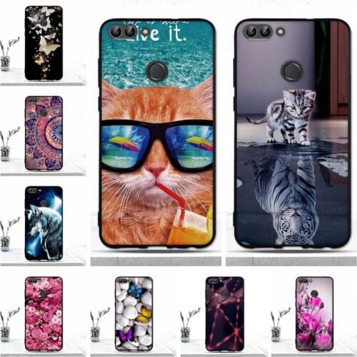 Soft TPU Coque Case for Huawei P smart Enjoy 7S Case Cover Silicon Luxury Phone Case for Huawei Enjoy 7S P smart Fundas Bags