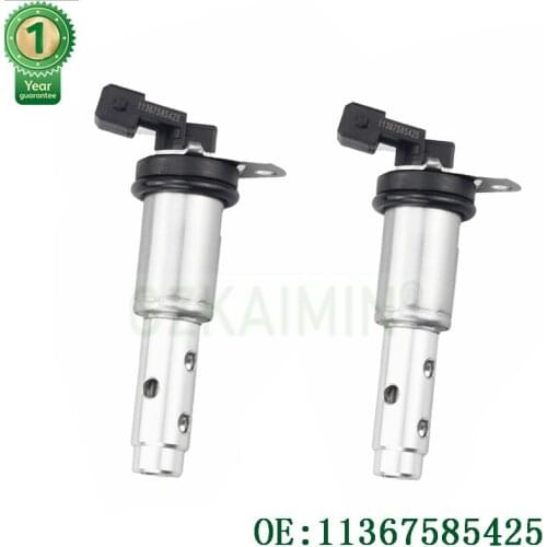 Set 2 pcs new Variable Timing Control Valve Solenoid VVT Fit for BMW 11367585425