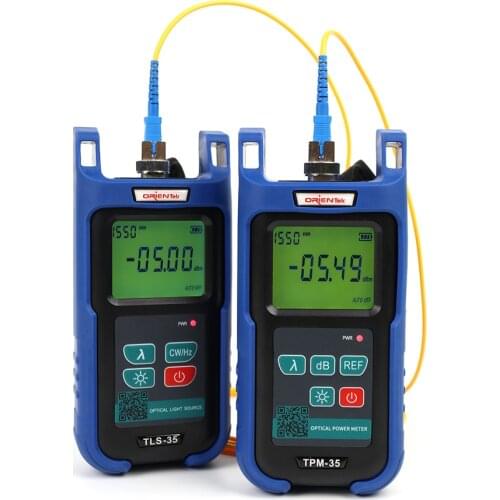 Orientek TPM-35 Optical Power Meter / TLS-35 SM MM PON 850/1300/1310/1490/1550nm Optical Light Source In Stock Free Shipping