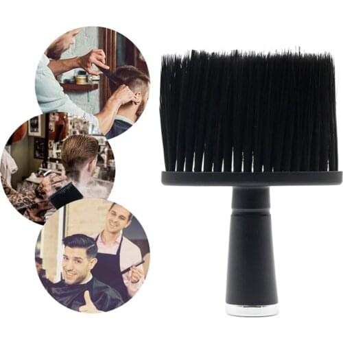 Barber Neck Face Duster Brush Hairdressing Hair Brush Salon Hairdresser Cutting Cleaning Brush Barber Accessories Shaving Brush