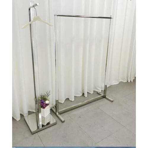 Clothing display stand Acrylic floor stand Crystal Nakajima stand Stainless steel display stand
