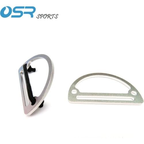 Scuba Diving 316 Stainless Steel D-ring with hole for sidemount BCD 50mm 2inch 2"