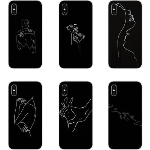 Minimalist style Twerk It Sexy Line Transparent TPU Case For Samsung A10 A30 A40 A50 A60 A70 M30 Galaxy Note 2 3 4 5 8 9 10 PLUS