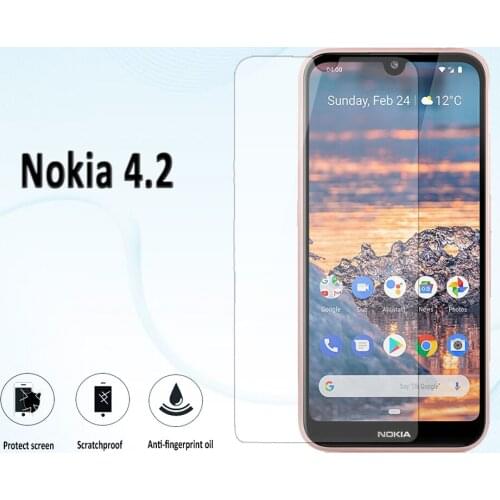 Smartphone 9H Tempered Glass for Nokia 4.2 5.71" GLASS Protective Film Screen Protector cover phone