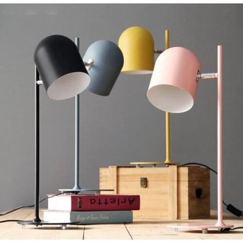 Nordic personality Modern Fashion Decoraction E27 110V/220V Table Lamps For Bedroom/Living Room Lighting