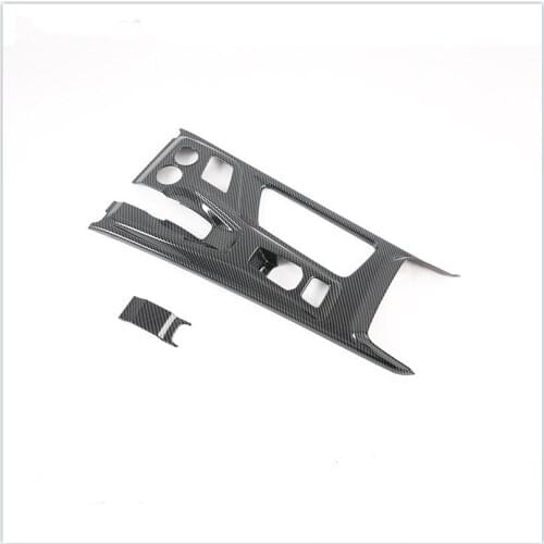 For Hyundai IX35 2020 High-quality ABS carbon fiber gear frame decoration patch scratch-resistant car Accessories