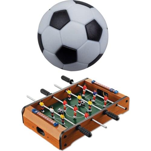 1 Pcs 32mm Black And White Foosball Table Soccer Machine Football Plastic Resin Green Accessories Soccer Machine N6W9