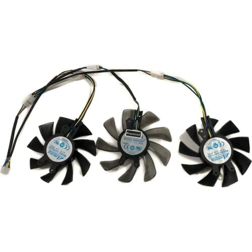 3pcs/set GPU Cooler For kuroutoshikou GF-GTX980Ti-E6GB/HOF KFA2 GTX980TI LN2 GOC Galax GTX 980 HOF VGA Graphics Card Cooling