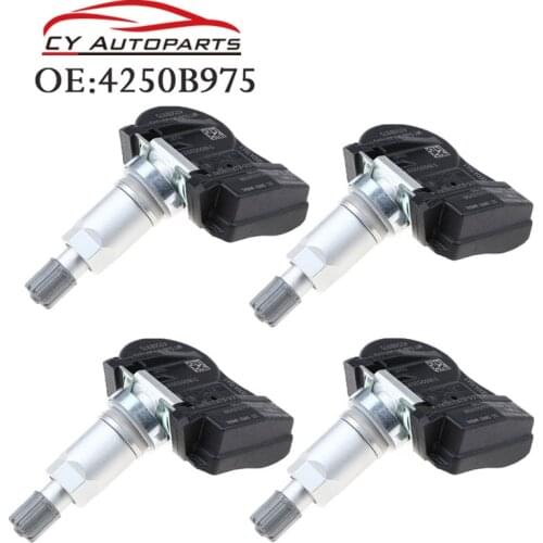 4PCS Tire Pressure Sensor For Mitsubishi Outlander I-Miev Lancer Mirage Outlander Sport Car Tire Pressure Sensor 315Mhz 4250B975