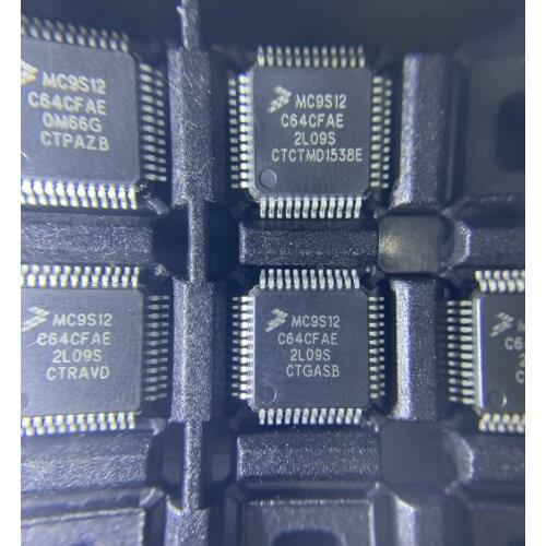 5pcs/Lot MC9S12C64 MC9S12C64CF MC9S12C64CFAE QFP48 NEW Original Free Shipping