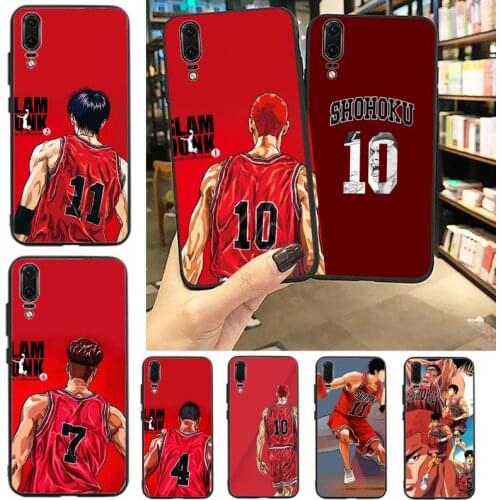 Slam dunk anime manga Phone Case For Huawei P20 P30 P40 lite Pro P Smart 2019 Mate 10 20 Lite Pro Nova 5t
