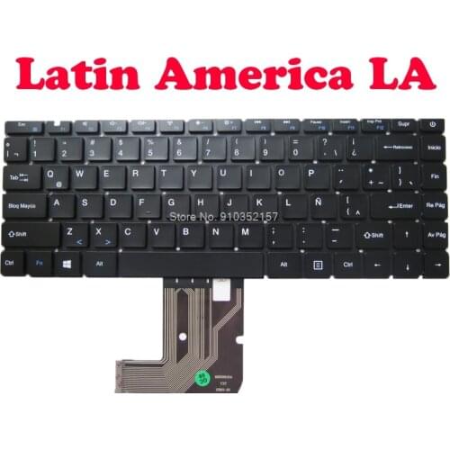 Laptop Keyboard For Lanix Neuron A V12 Latin America LA Spanish SP NO Frame