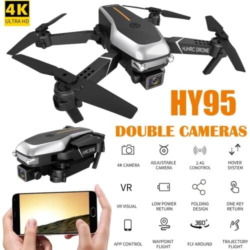 Drone 4k Profesional Dron Real-time Transmission 2.4g WiFi RC Toy For Children Wide Angle FPV Quadcopter With Camera