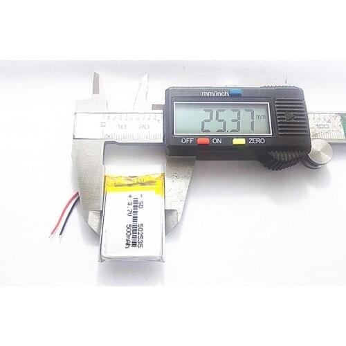 Li-Po 10pcs Polymer lithium battery 3.7V, 502535 500mah customized wholesale CE FCC ROHS MSDS quality certification