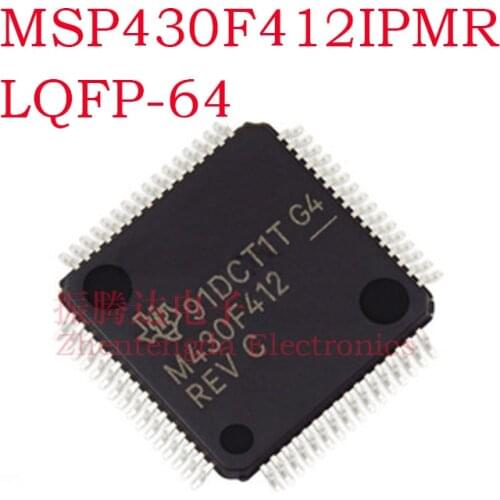 MSP430F412IPMR MSP430 MSP430F MSP430F412 LQFP-64 MCU