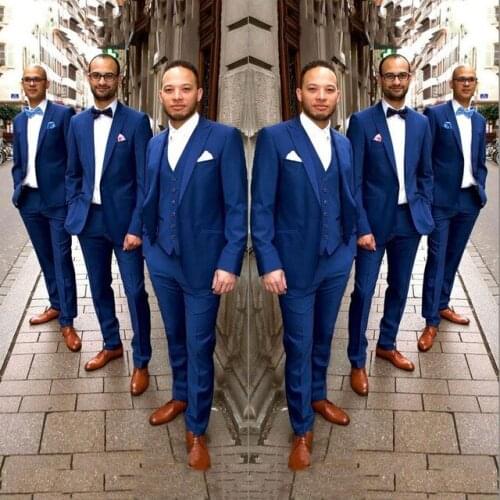 Men Suits for Wedding Suits Man Blazer Groom Tuxedo 3Piece Costume Homme Slim Fit Terno Masculino trajes de hombre