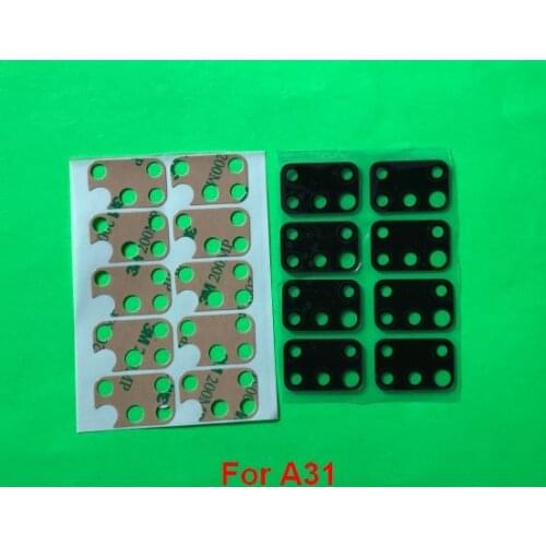 50pcs For Samsung Galaxy A01 A10S A02 A20S A11 A12 A21 A21S A31 A41 A51 A71 M11 M21 M31 Rear Back Camera Glass Lens Sticker