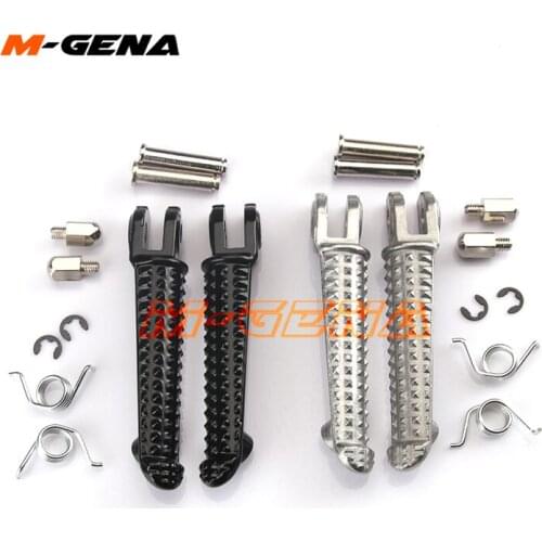 Motorcycle Front Footrests Foot Pegs Long For YZF600 YZF 600 1000 YZF R6 1999-2017 R6S 2003-2008 YZF1000 R1 1998-2014 R3 R15 R25