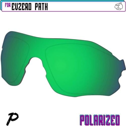 EZReplace Polarized Replacement Lenses for - Oakley EVZero Path Sunglasses - Green P