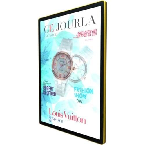 Advertising led display drive through menu board standing panel light box