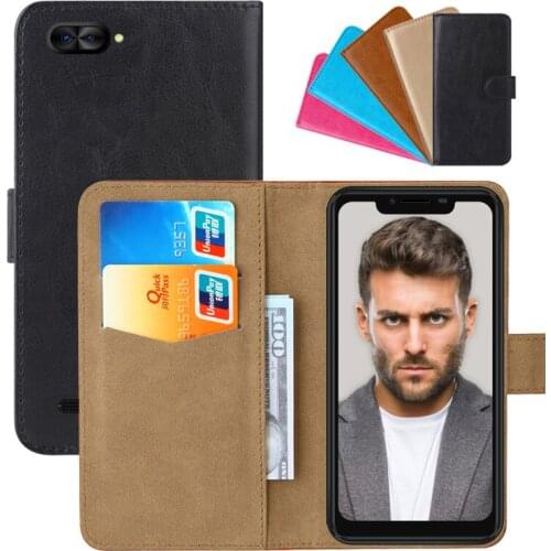 Luxury Wallet Case For INOI 7i PU Leather Retro Flip Cover Magnetic Fashion Cases Strap
