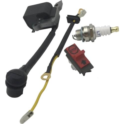 Ignition Coil Spark Plug for Husqvarna 136 137 141 23 235 240 26 36 Chainsaw